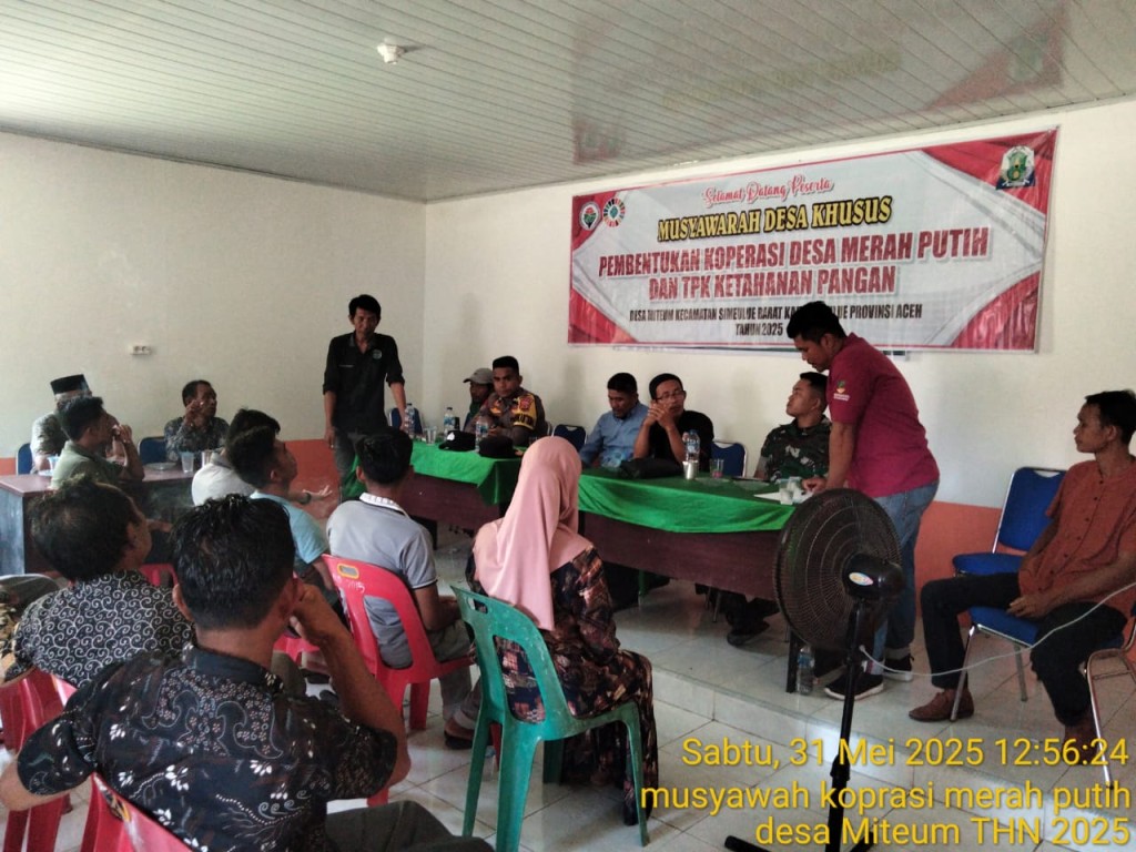 MUSYAWARAH DESA MITEUM